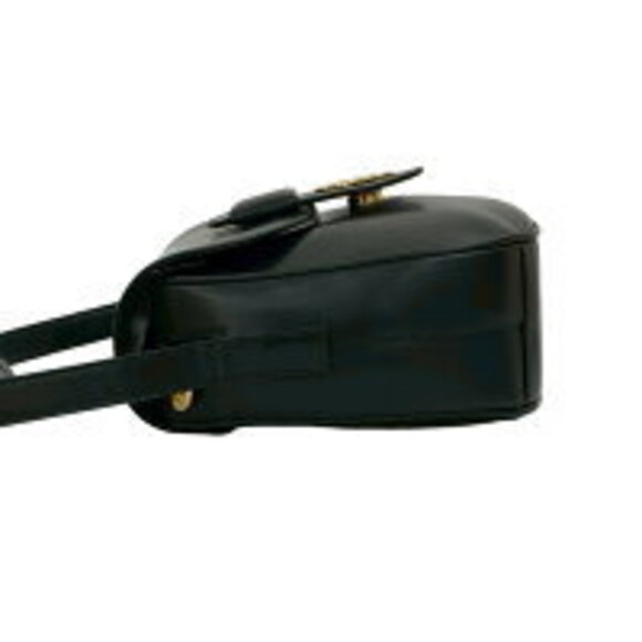 Gucci bag logo calfskin leather Black Shoulder Bag pouch - Picture 5 of 9